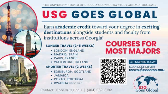 USG Goes Global flyer. 
